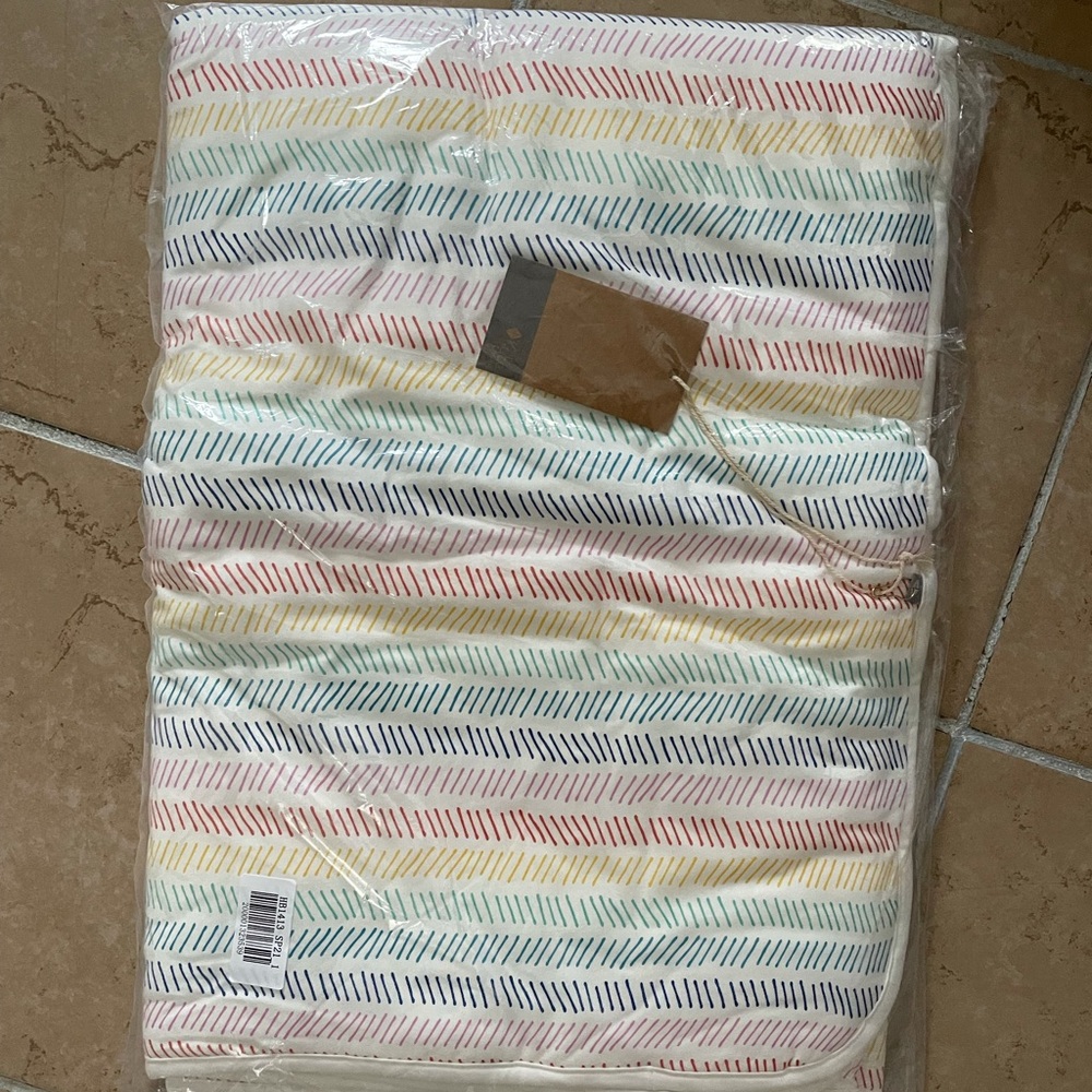 KYTE BABY limited edition herringbone print toddler blanket